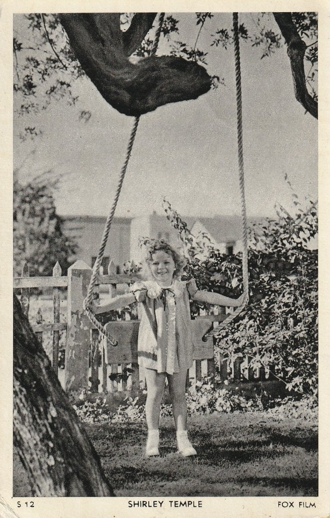 FILMSTER SHIRLEY TEMPLE UIT 1936 ZEER MOOIE OUDE KAART KO477, Ophalen of Verzenden, 1920 tot 1940, Gelopen, Sterren en Beroemdheden