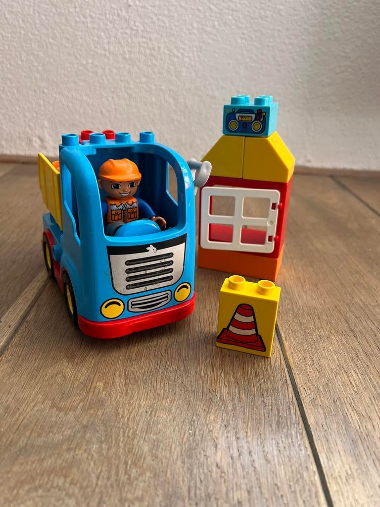 LEGO DUPLO Kiepwagen 10529, Ophalen of Verzenden, Zo goed als nieuw, Compleet, Duplo