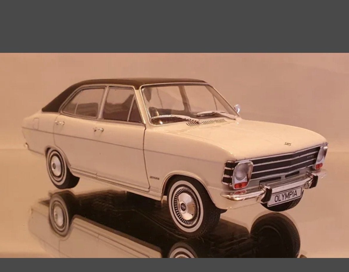 Opel B Kadett Whitebox 1:24 modelauto, Ophalen of Verzenden, Nieuw, Auto, Overige merken