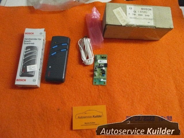 Handzender Garagedeur BOSCH 7 781 998 849    7 781 999 738, -, Volkswagen, Nieuw, Ophalen of Verzenden
