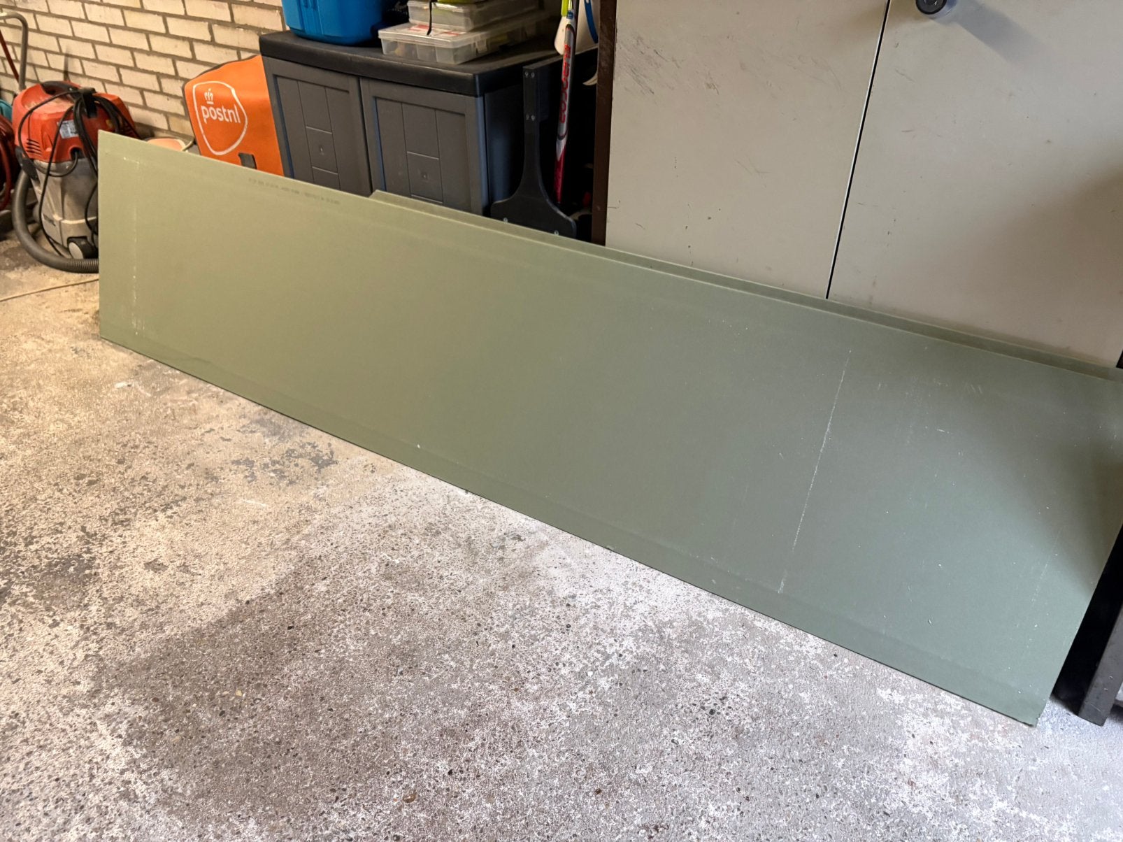 Gratis af te halen. Nieuwe gipsplaat ca 300cm, Ophalen, Zo goed als nieuw