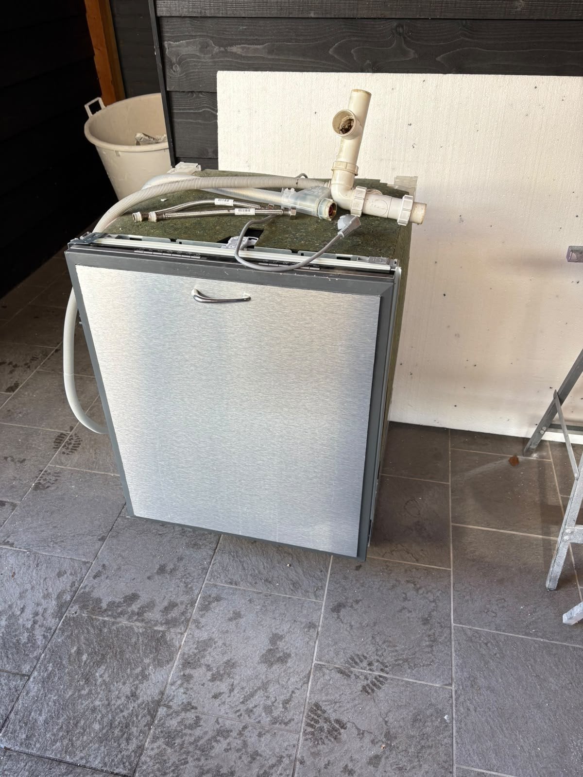 Siemens inbouwvaatwasser - Goede staat, Ophalen, Gebruikt, 60 cm of meer, Eco programma