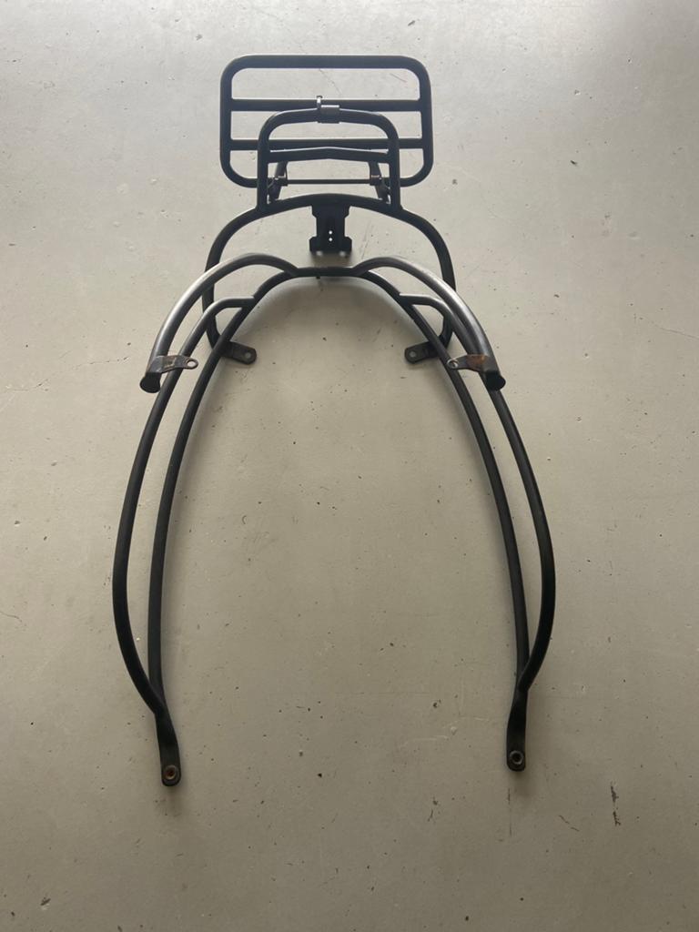 Vespa beugels en achterrek zwart, Ophalen of Verzenden, Gebruikt