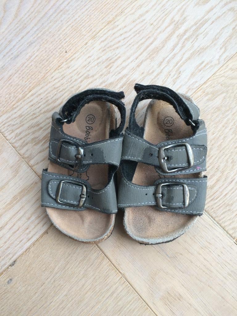 ZGAN groenige sandaaltjes Bobbi Shoes maat 20, Jongen of Meisje, Overige typen, Ophalen of Verzenden, Zo goed als nieuw