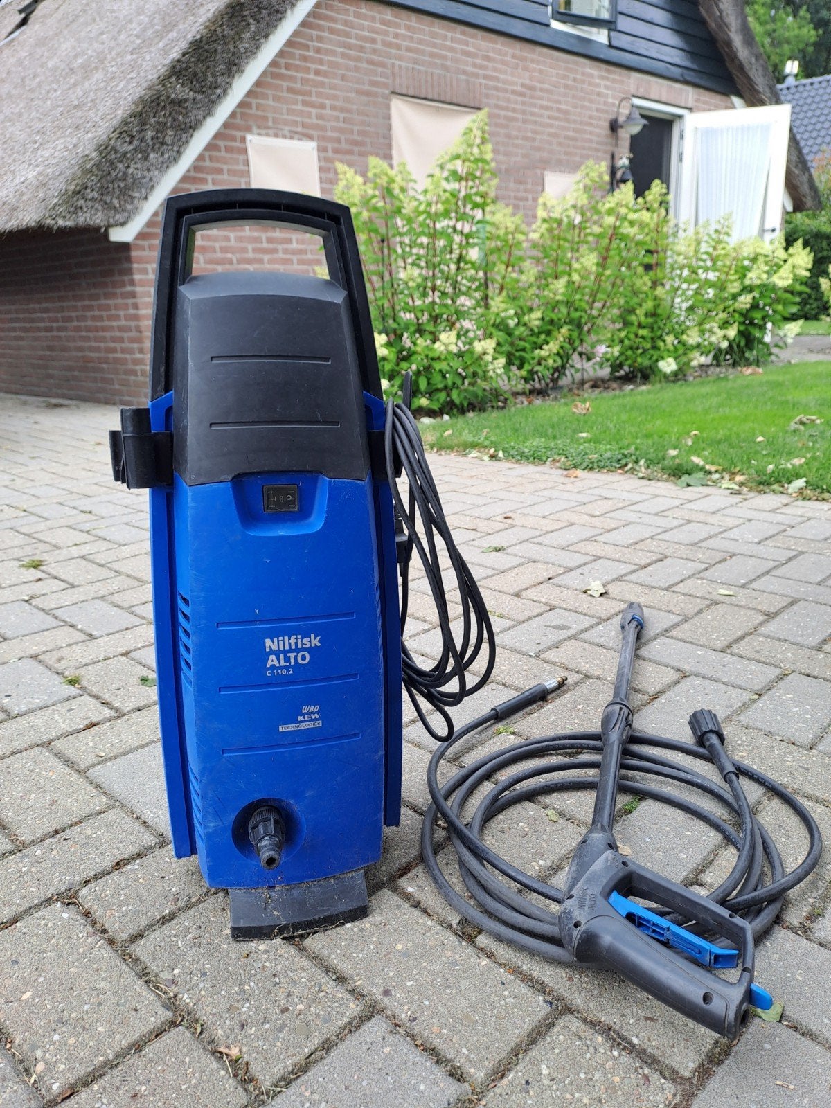 Te koop Nilfisk hogedrukreiniger, Ophalen, Gebruikt, Elektrisch