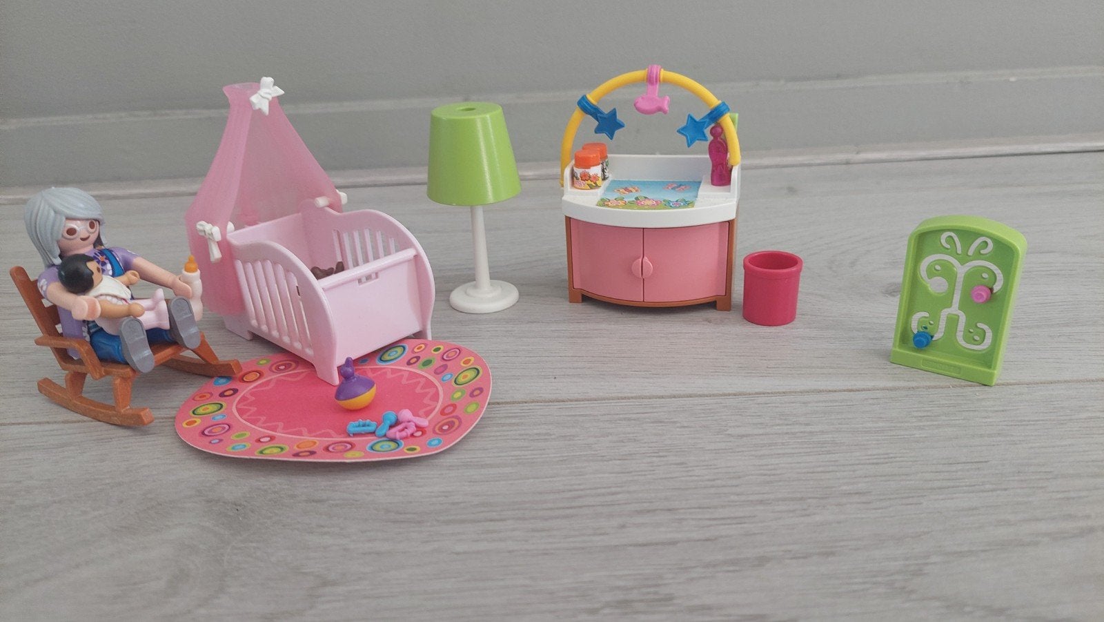 Playmobil Dollhouse 70210 - Babykamer, Ophalen of Verzenden, Zo goed als nieuw, Jongen of Meisje