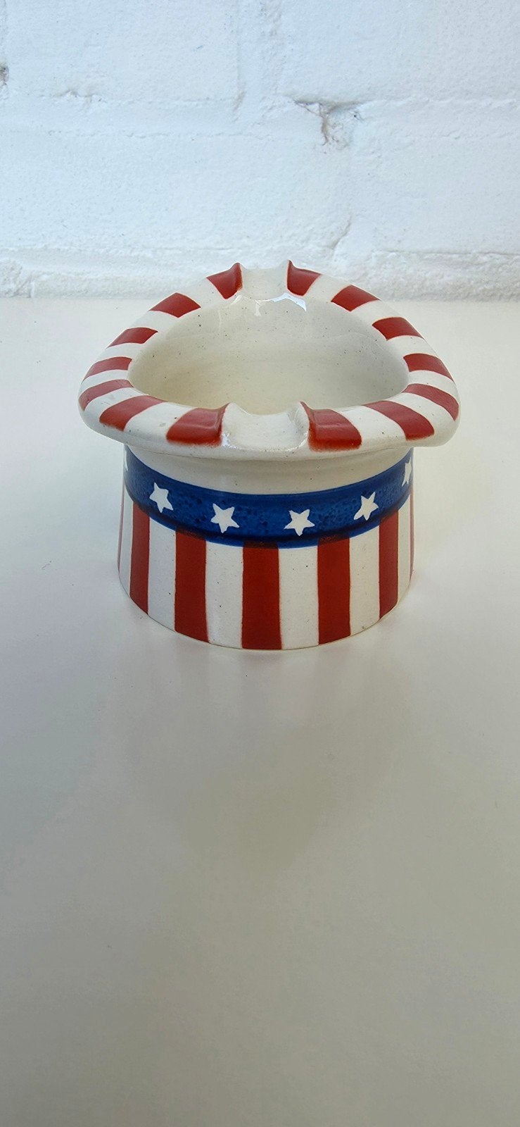 Vintage asbak Uncle Sam, Verzamelen, Ophalen of Verzenden, Gebruikt, Asbak
