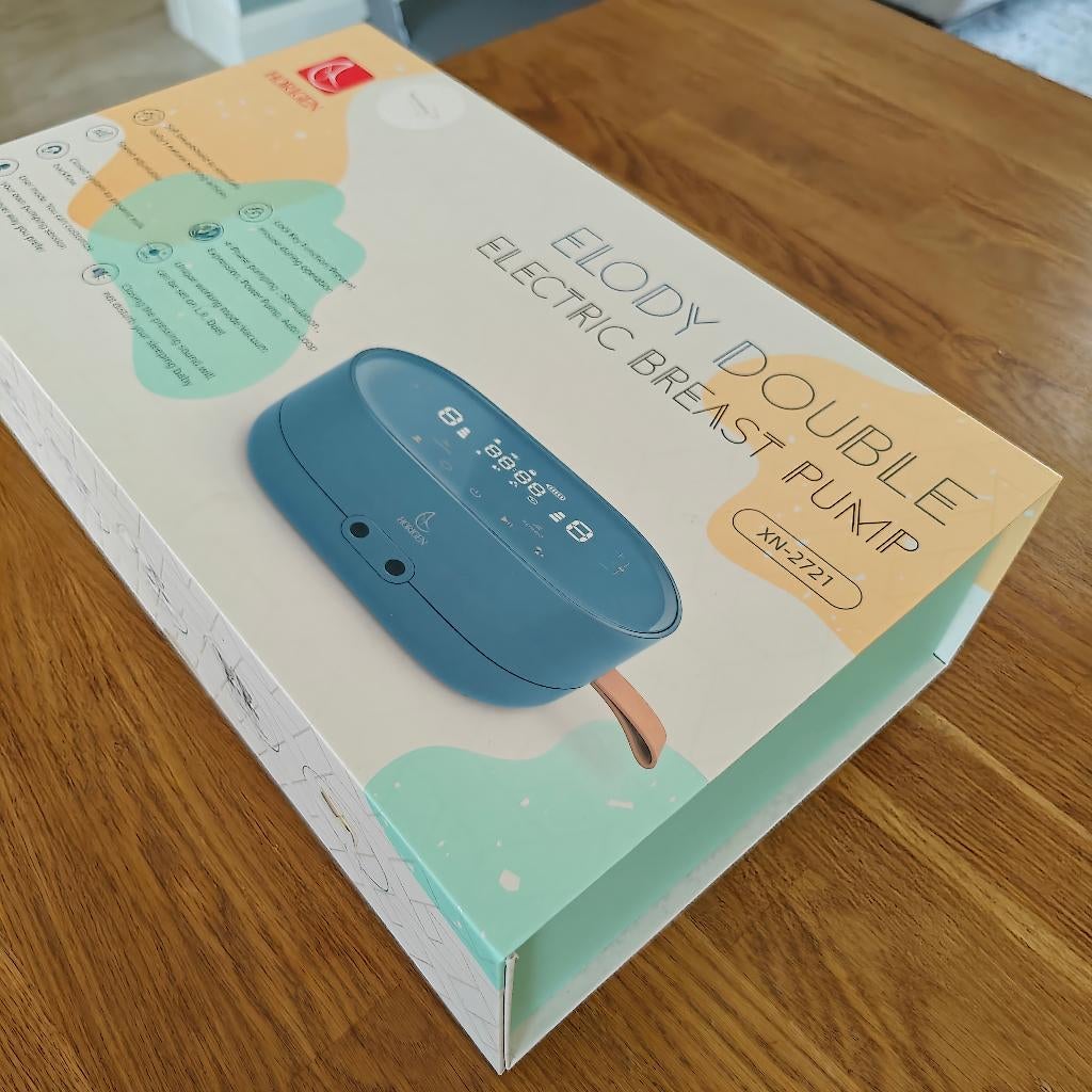 Horigen Elody dubbele elektrische borstkolf, Kinderen en Baby's, Babyvoeding en Toebehoren, Ophalen of Verzenden, Gebruikt, Borstkolf