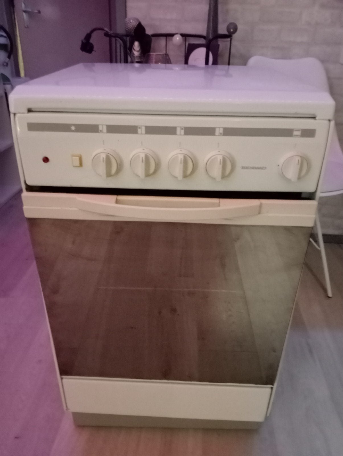 Benraad gasfornuis, Gebruikt, Gas, Vrijstaand, 85 tot 90 cm