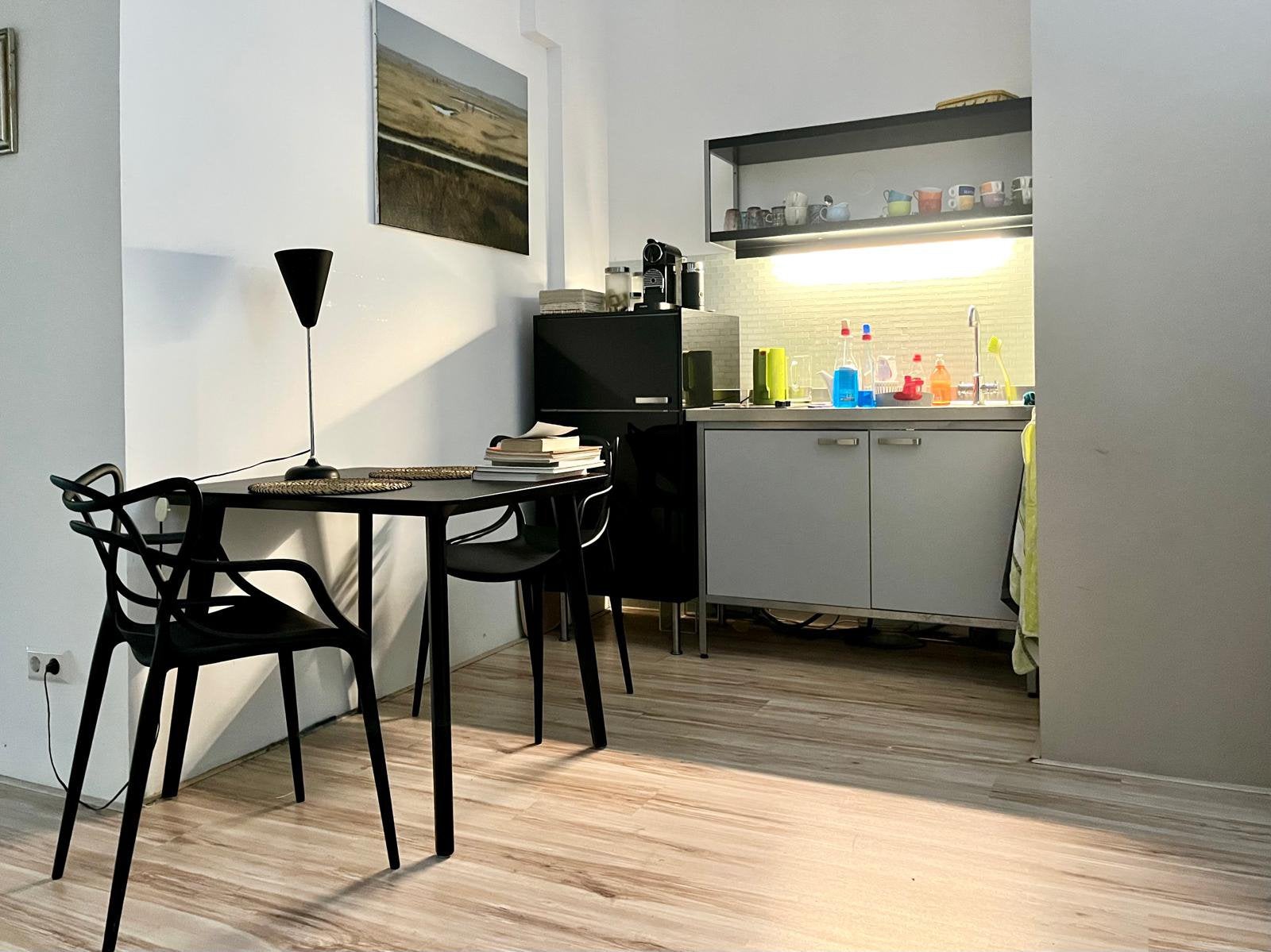 Ikea keukenkast 60x60 x 127, Ophalen, Zwart, 50 tot 100 cm, Zo goed als nieuw