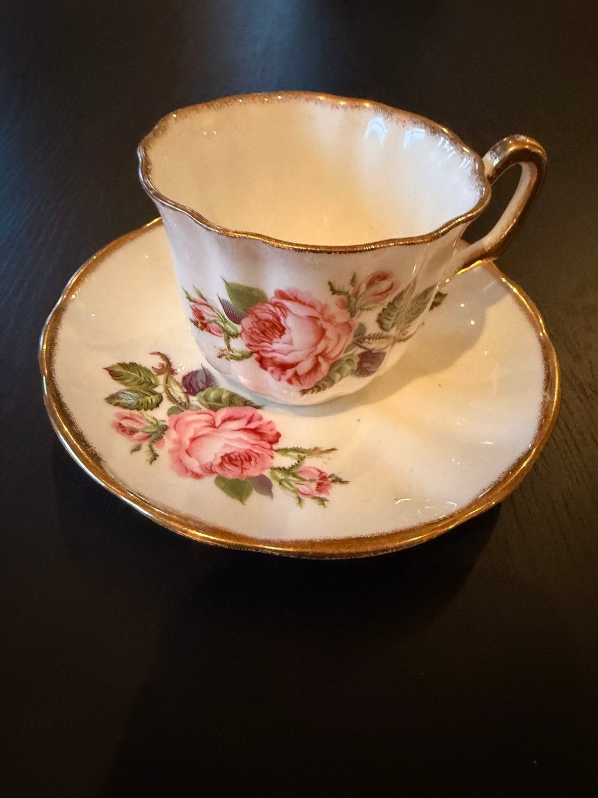 Priory Dale Derbyshire Bone China Kop en Schotel, Ophalen of Verzenden