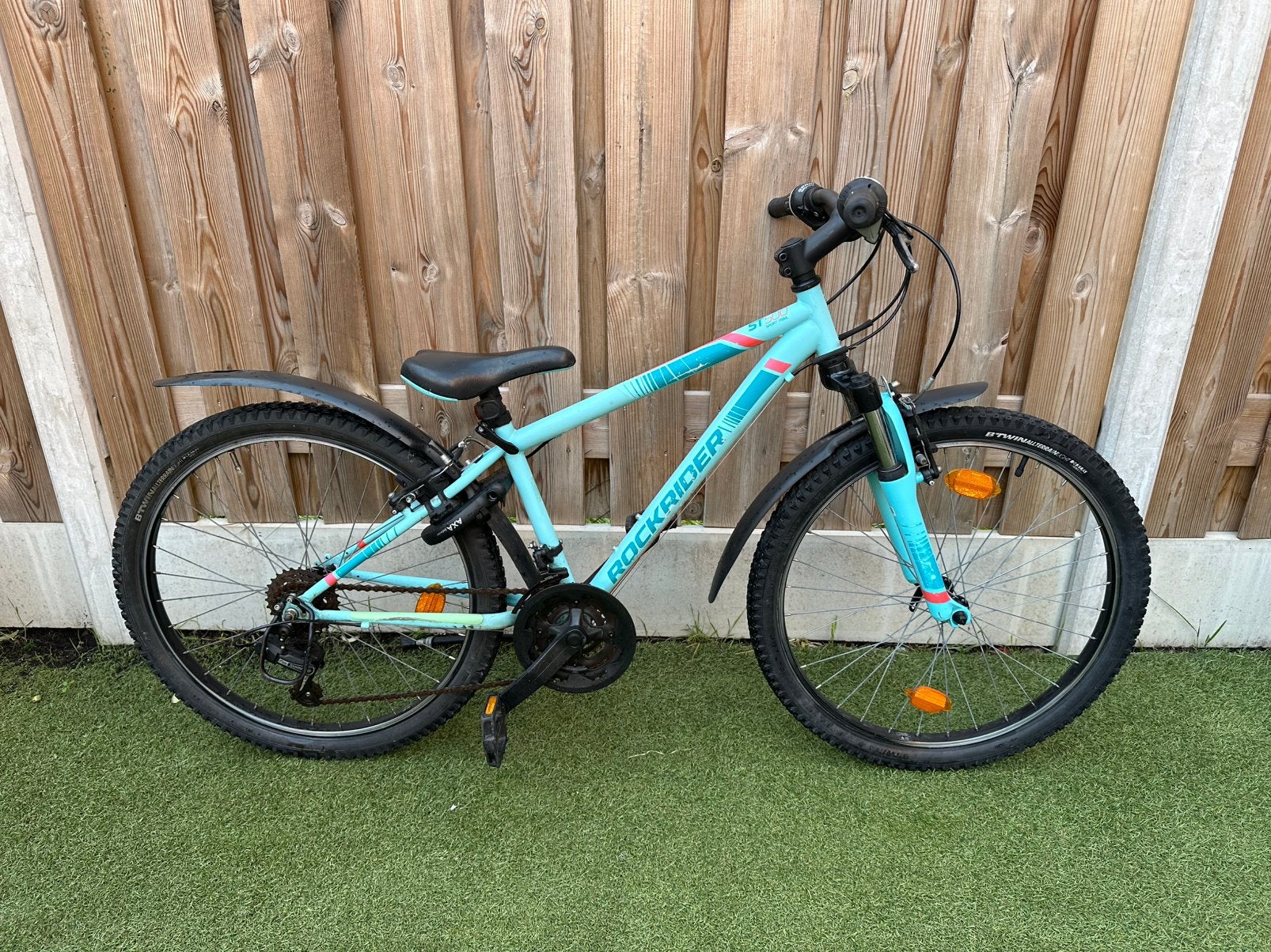 Rockrider ST500 | Jongensfiets | 24 inch | 18 versnellingen, Fietsen en Brommers, Ophalen, 24 inch, Velgrem, Zo goed als nieuw