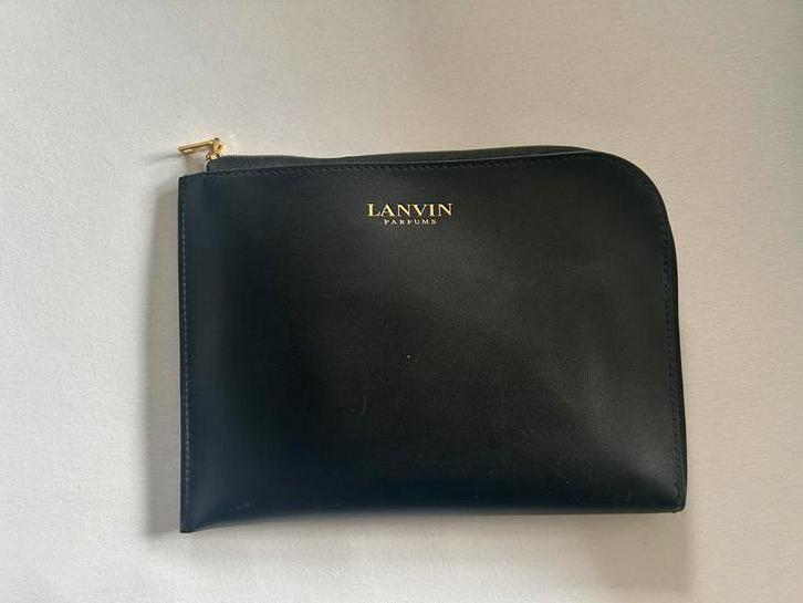 Lanvin Parfums toilettas, Ophalen of Verzenden, Zo goed als nieuw, Zwart
