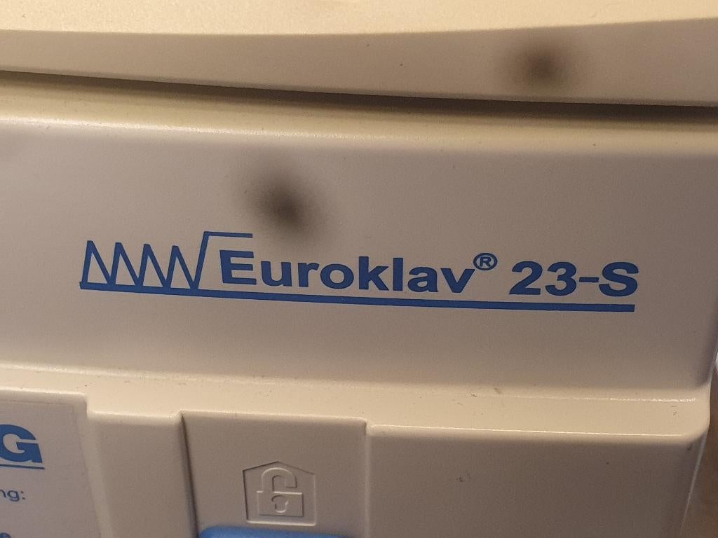 MELAG autoclaaf Euroclav 23-S, Ophalen, Gebruikt