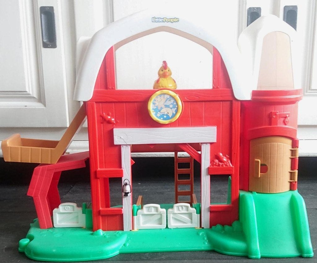 Fisher Price Little People boerderij met geluid (werkend), Ophalen of Verzenden, Gebruikt, Speelset, Met geluid