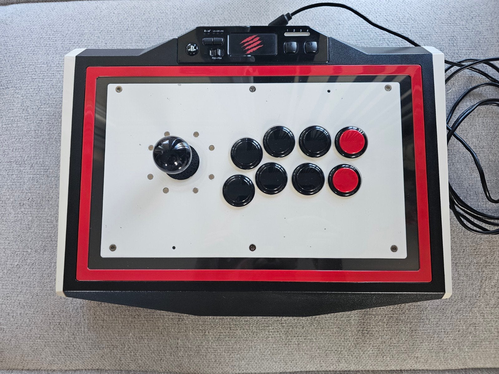 Madcatz TE2+ arcade stick PS3/4/5 & PC, Ophalen of Verzenden, Overige merken, Zo goed als nieuw