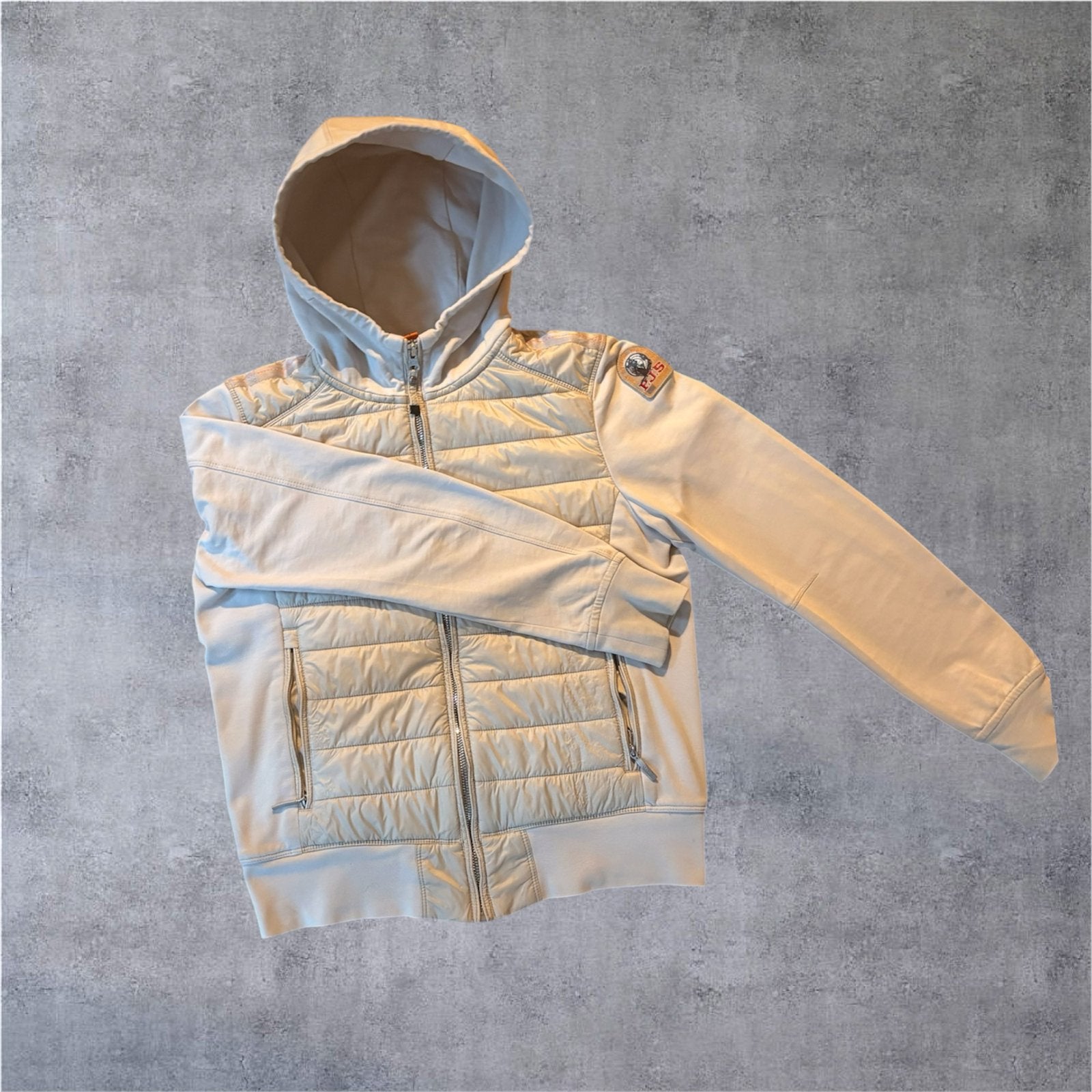 Parajumpers Anchorage Hoodie - Zo goed als nieuw maat y-m, Ophalen of Verzenden, Zo goed als nieuw, Overige maten, Beige