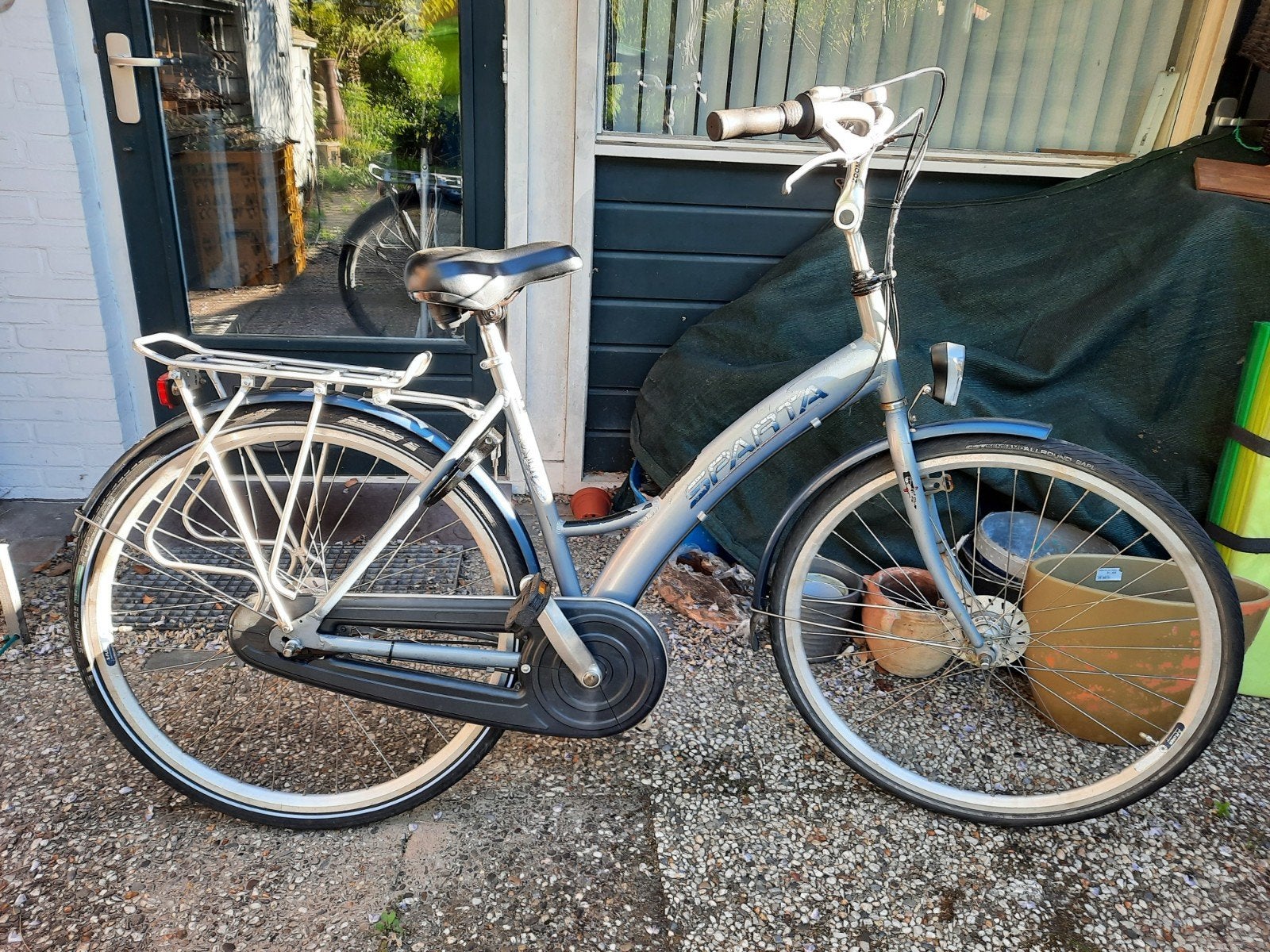 28 inch (LAAG FRAME 50CM) 7 versn. NETTE EN GOEDE STAAT, Fietsen en Brommers, Fietsen | Meisjes, Sparta, Gebruikt, Versnellingen