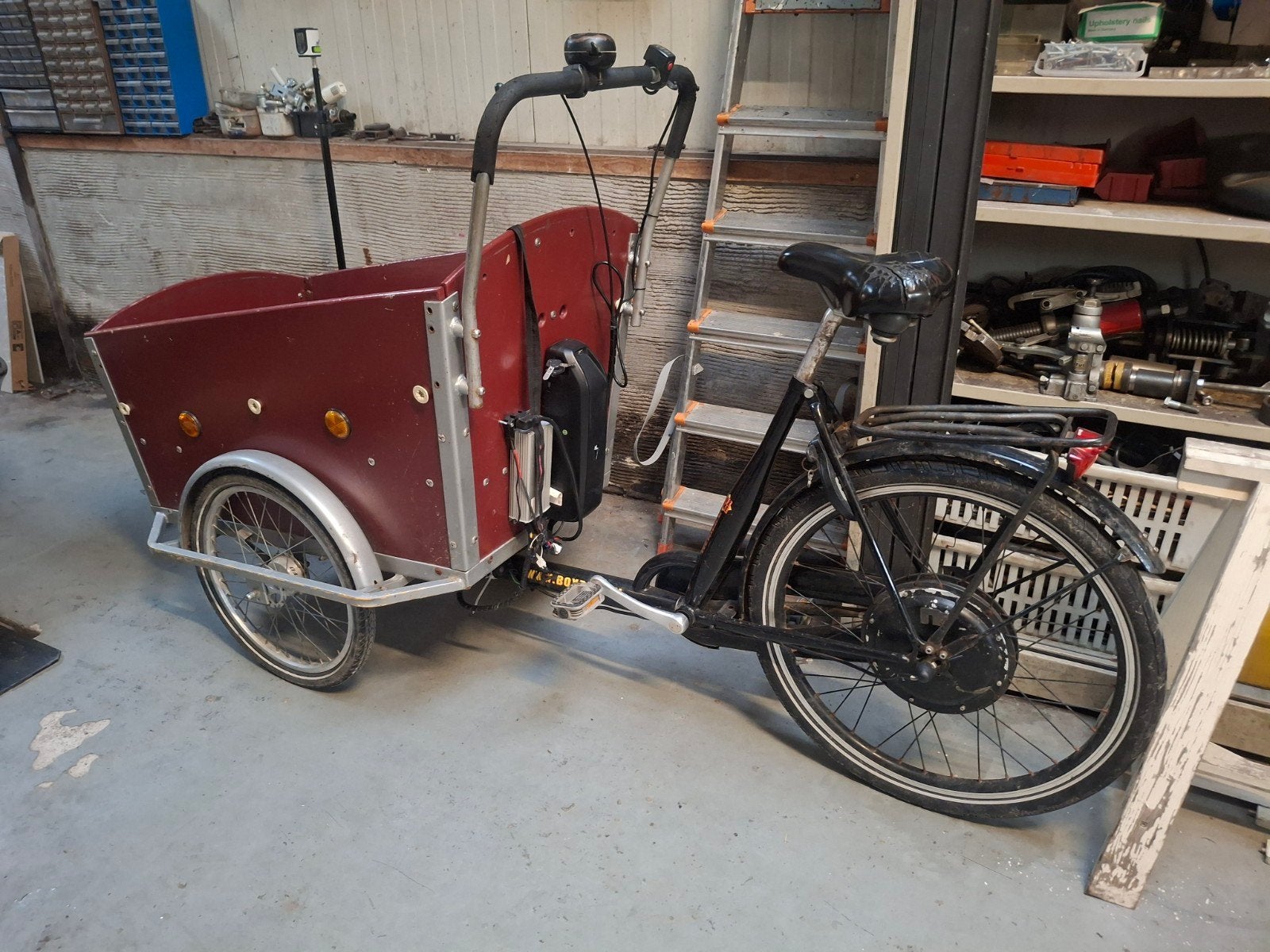 Elektrische bakfiets - Ideaal voor gezin of goederen, Ophalen of Verzenden