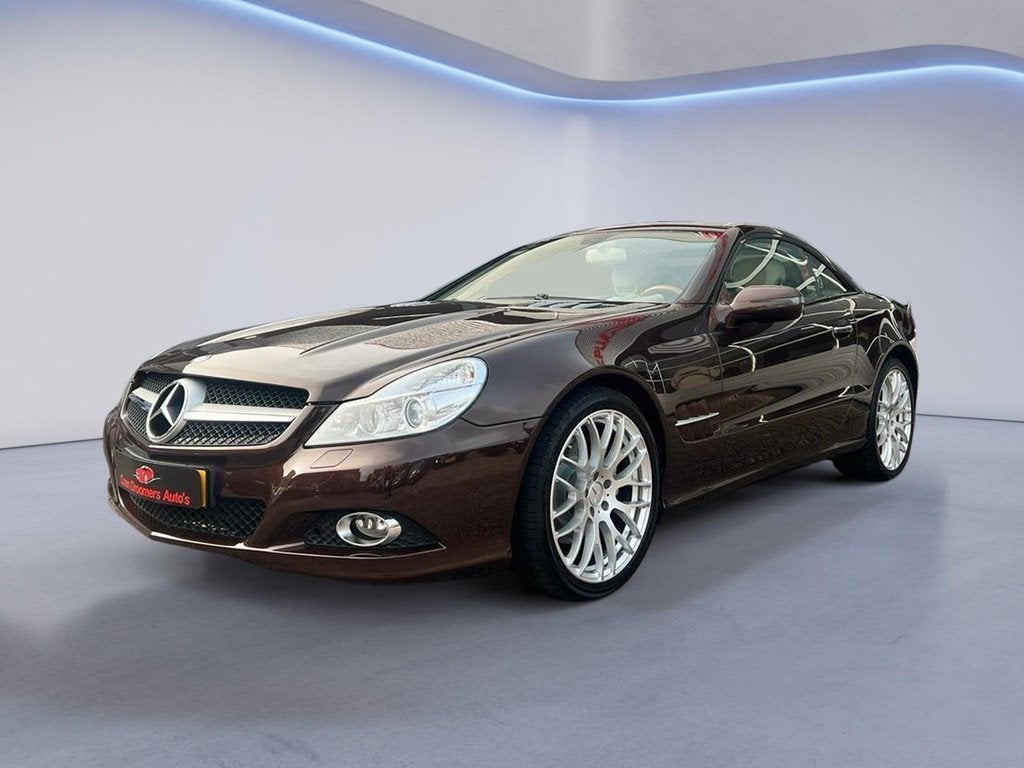 Mercedes-Benz SL-klasse 350 /Apple Carplay/Elektr. Stoelen+M, Auto's, Mercedes-Benz, Automaat, Euro 5, Achterwielaandrijving, Gebruikt