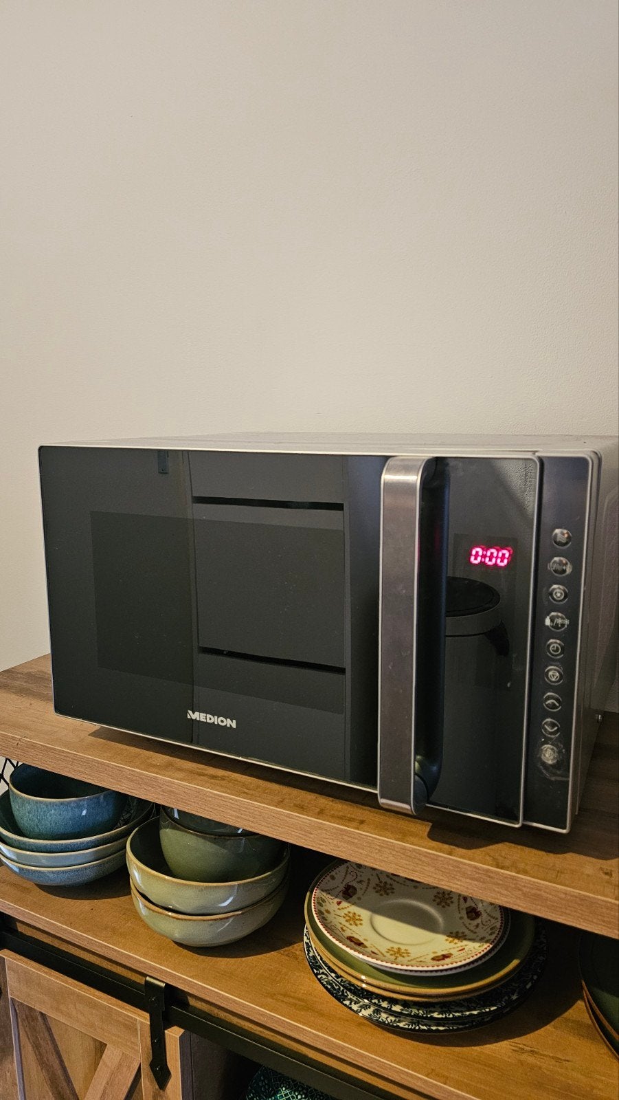 Medion Magnetron - Zo goed als nieuw, Witgoed en Apparatuur, Ophalen, Combimagnetron, Grill, Zo goed als nieuw