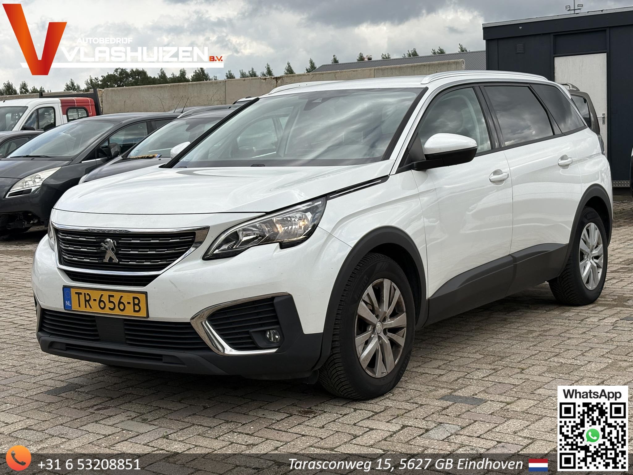 Peugeot 5008 1.2 PureTech Active Automaat | 7 Persoons | Cam, Auto's, Stof, Gebruikt, Euro 6, 1199 cc