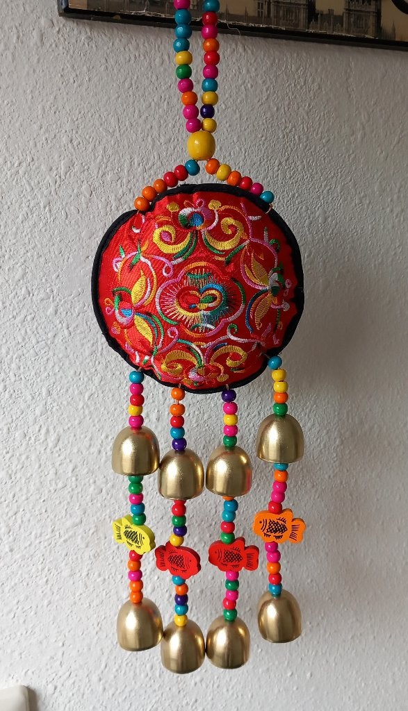 Kleurige wandhanger, Chinees, Ophalen of Verzenden, Nieuw
