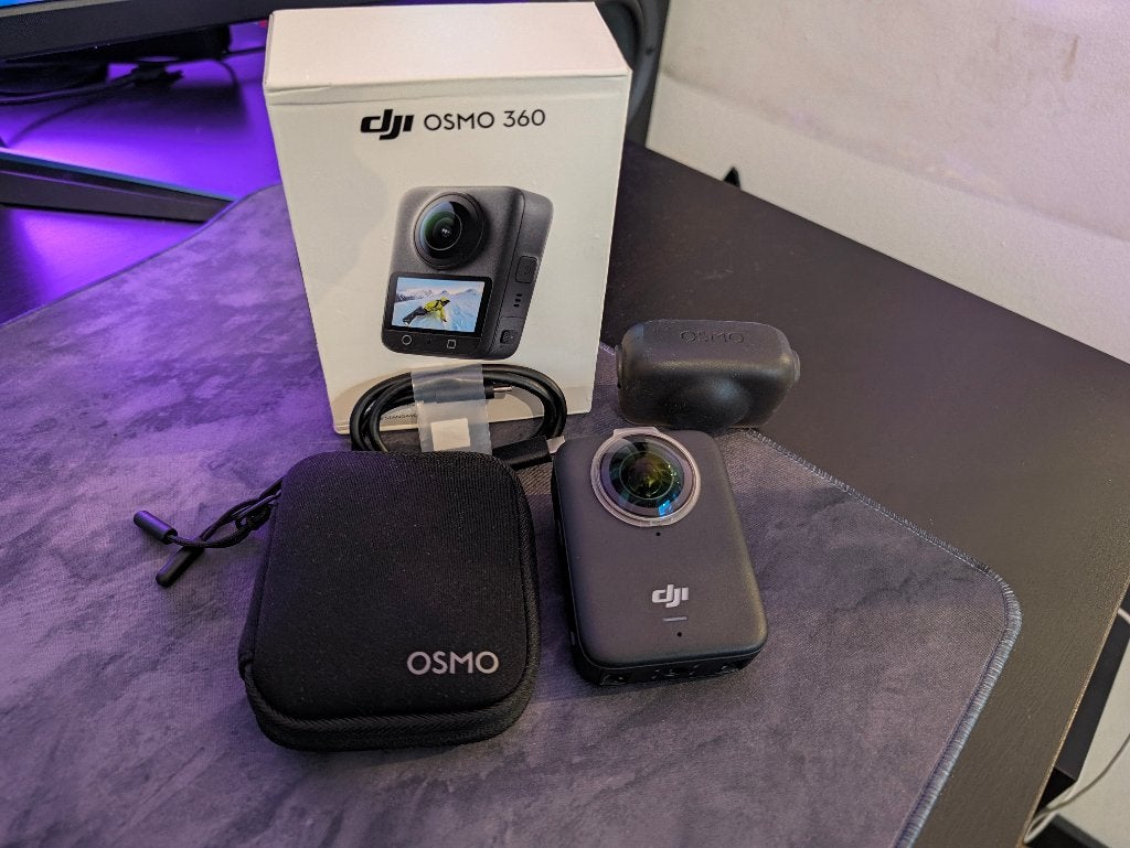 DJI Osmo 360 | Zo goed als nieuw | Ruil Action 6 mogelijk, Audio, Tv en Foto, Actiecamera's, Ophalen of Verzenden, Zo goed als nieuw