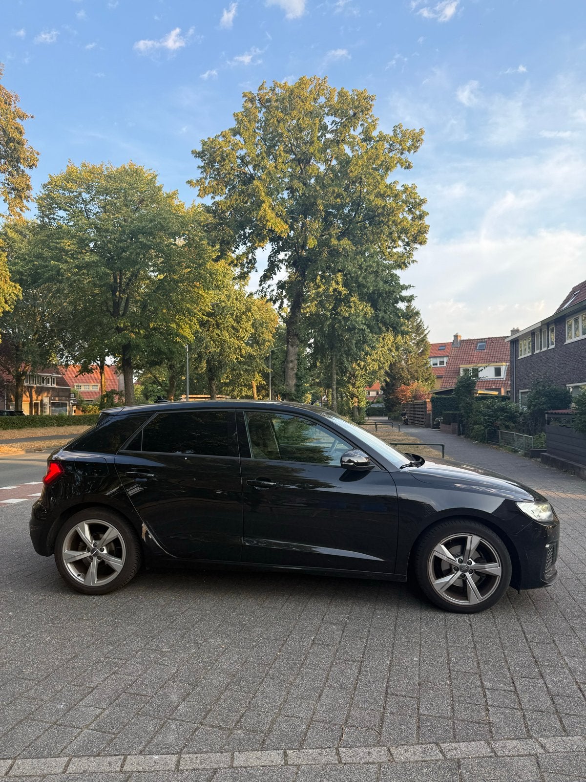 Audi A1 30 Tfsi 116pk 2019 Zwart, Auto's, Voorwielaandrijving, Stof, A1, Zwart