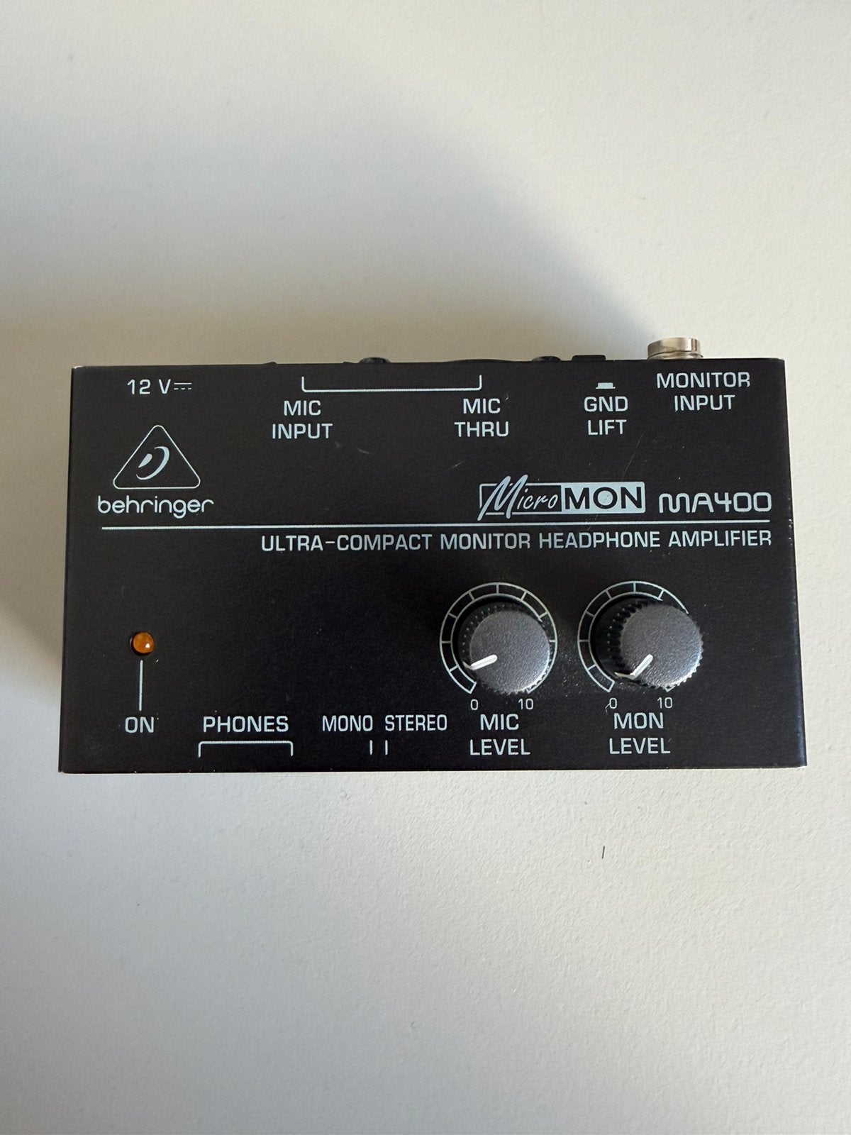 Behringer micro mon ma400, Ophalen, Zo goed als nieuw, Overige merken