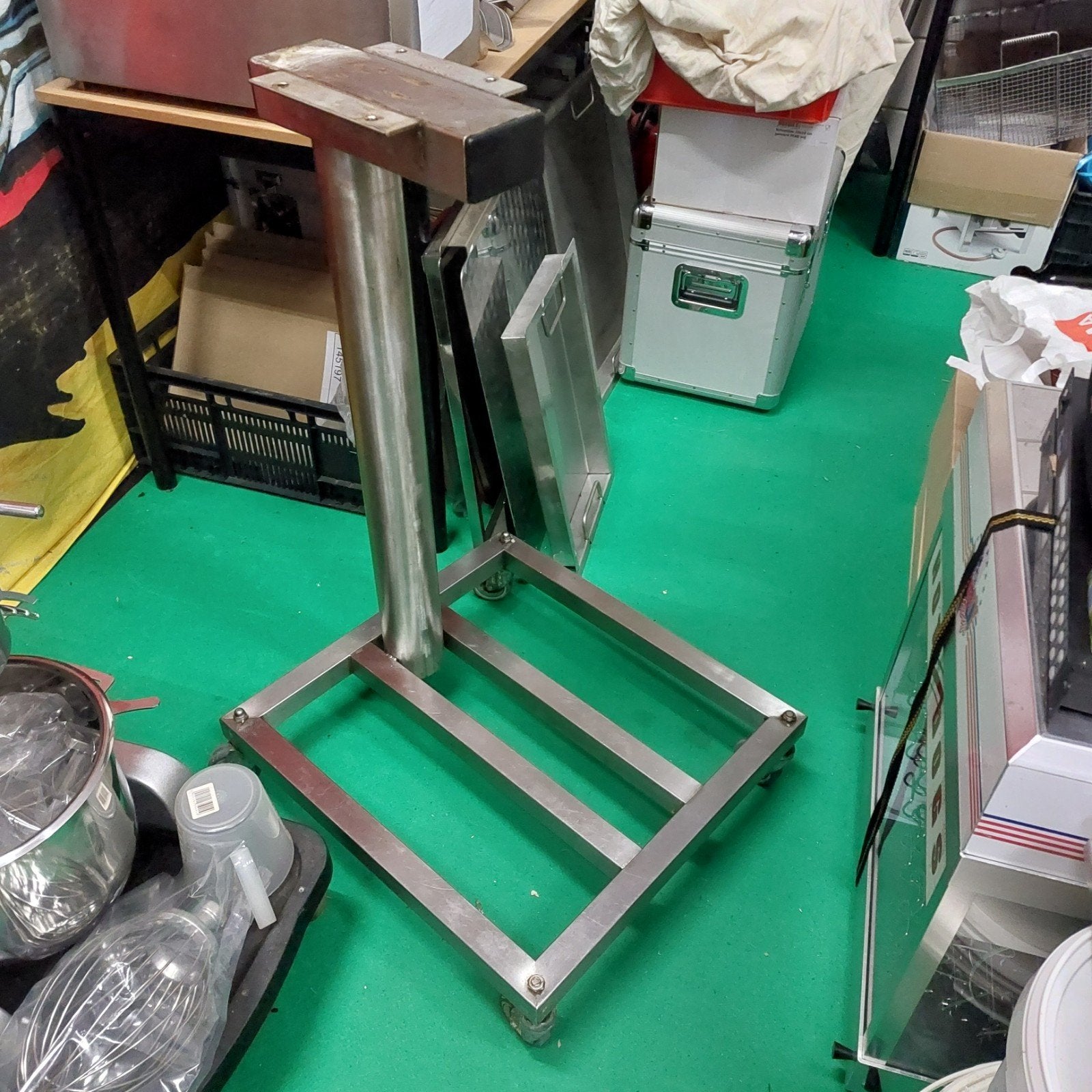 standaart voor spirit oliebollenmachine, oliebollen machine,, Ophalen