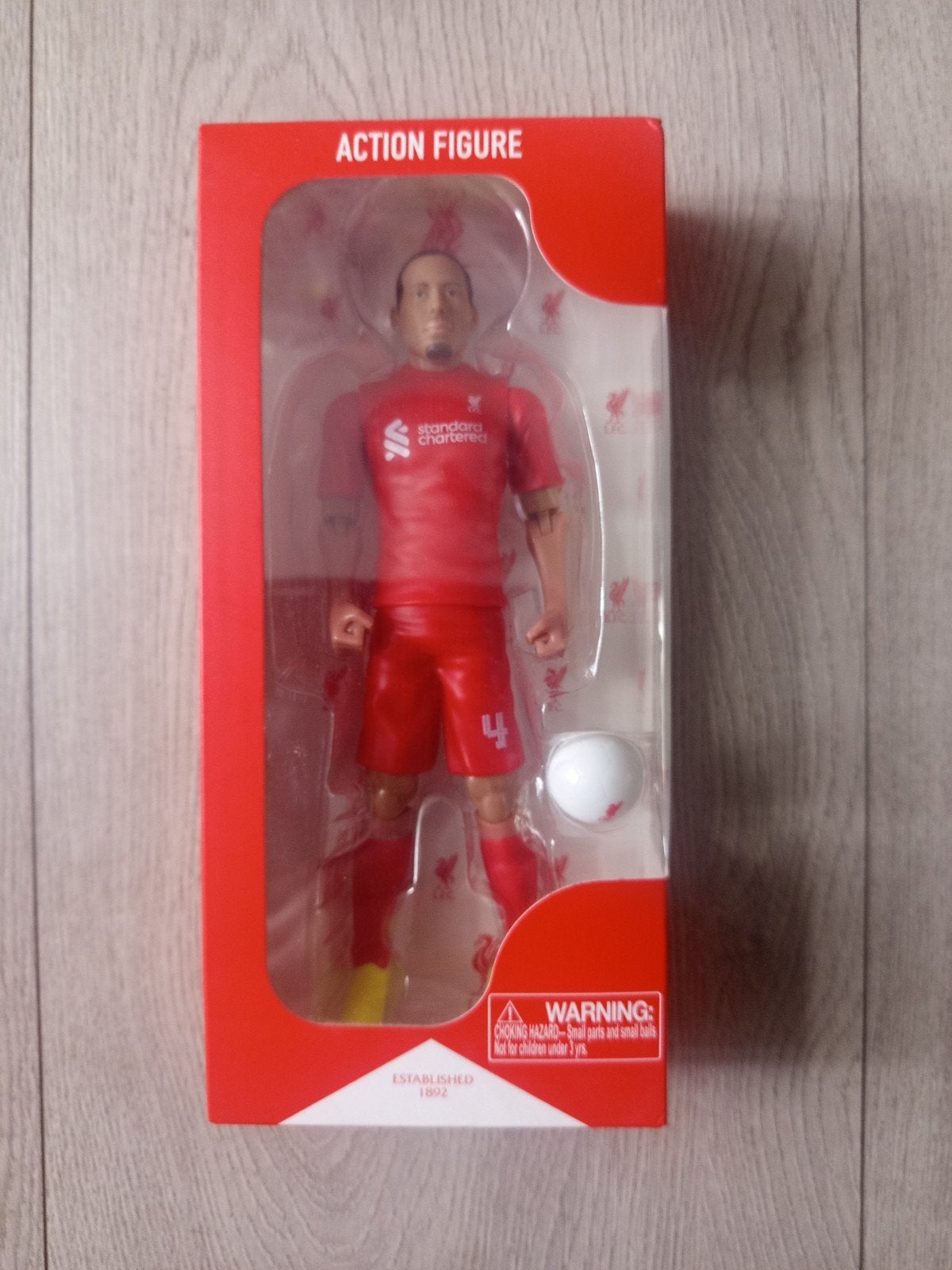 Virgil van Dijk Liverpool action figure, Verzamelen, Poppetjes en Figuurtjes, Ophalen of Verzenden, Zo goed als nieuw