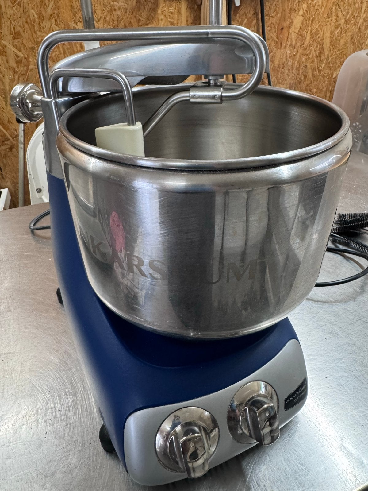 Kneedmachine zonder beslagkom, met alle hulpstukken, Ophalen, 4 liter of meer, Gebruikt, 3 snelheden of meer