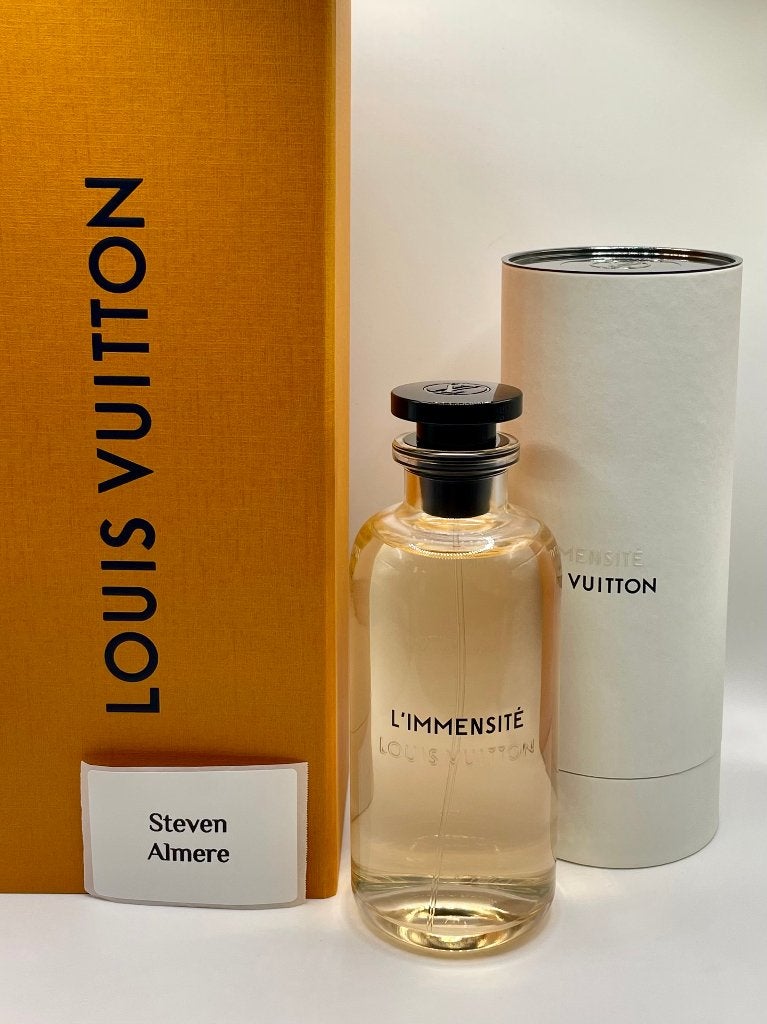 Louis Vuitton L'Immensité sample tester decant, Verzenden, Zo goed als nieuw