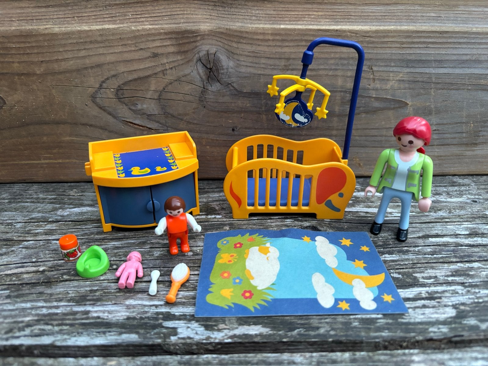 Playmobil Babykamer Set met Figuren en Accessoires, Ophalen of Verzenden, Zo goed als nieuw, Complete set, Overige typen