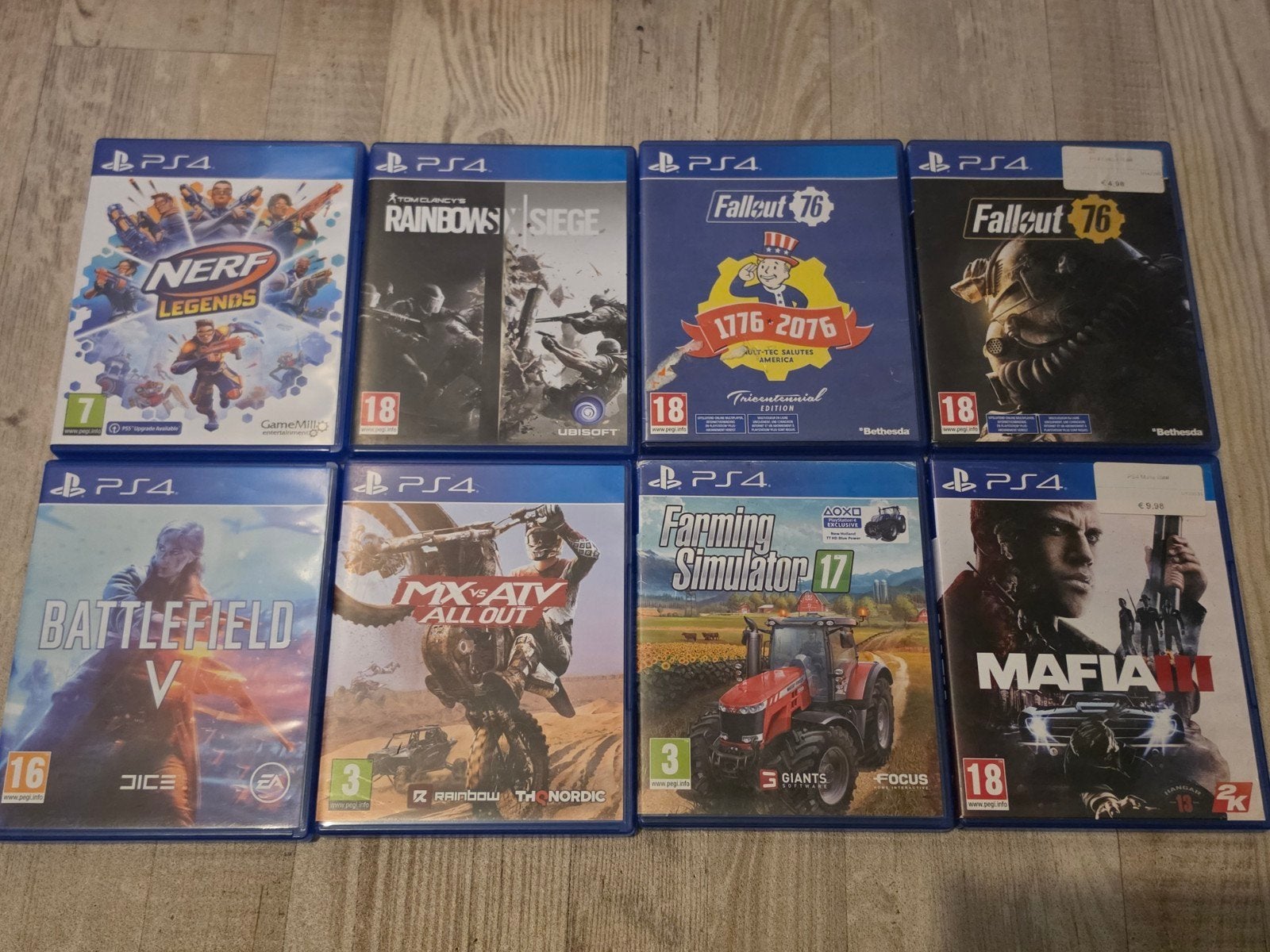 Grote collectie PS4 games - Diverse genres, Online, Gebruikt, Contact@sony.com, Overige genres