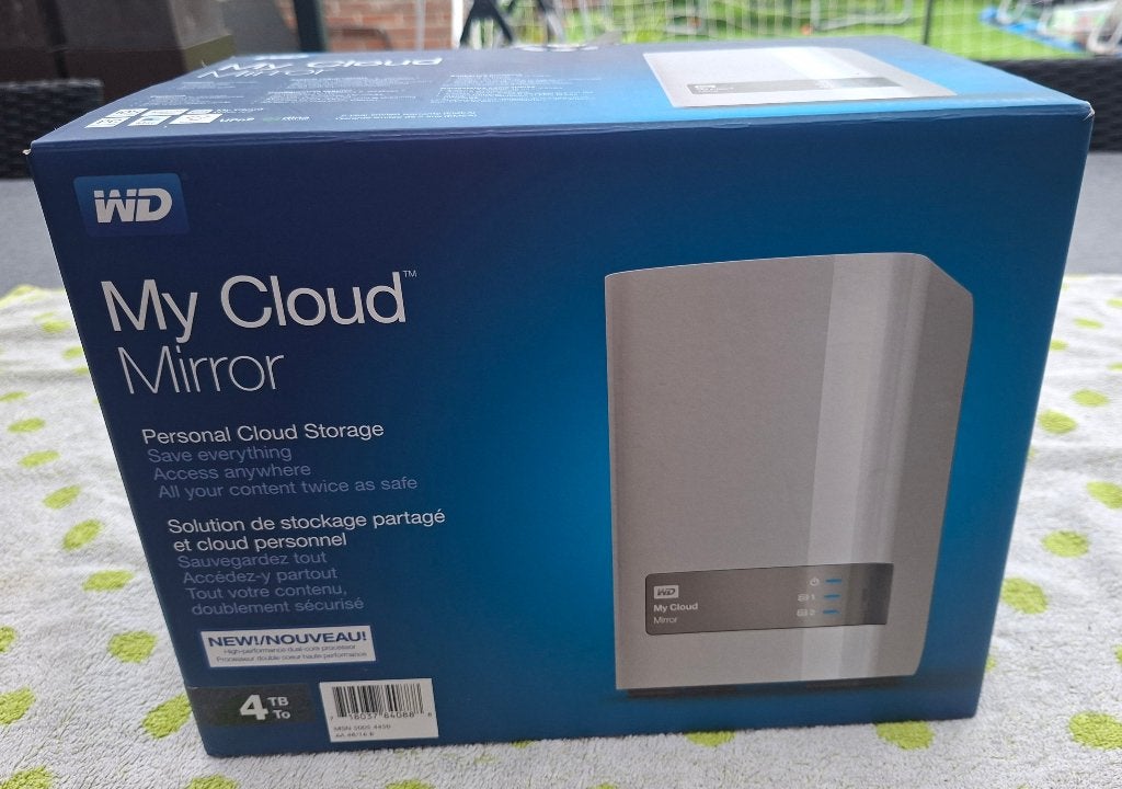 WD My Cloud Mirror 4 TB, Computers en Software, Harde schijven, WD Western Digital, SSD, Nieuw, Ophalen of Verzenden
