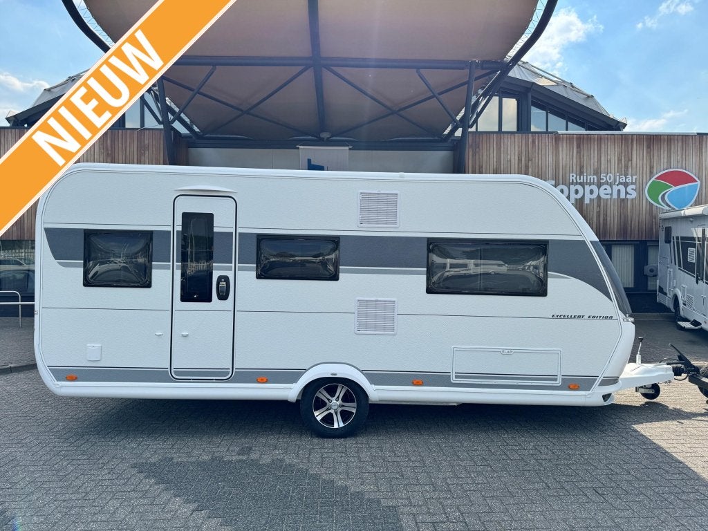 Hobby Excellent Edition 495 UL GRATIS EXTRA'S t.w.v. E2026,-, Caravans en Kamperen, Rondzit, Hobby, Bedrijf, Koelkast