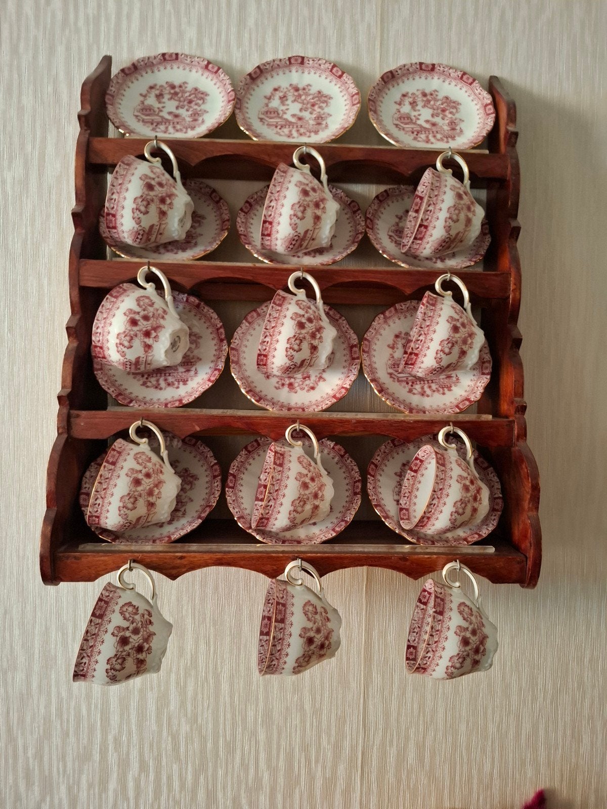 Seltmann Weiden Kopjes en Schotels met Wandrek - Vintage, Ophalen of Verzenden