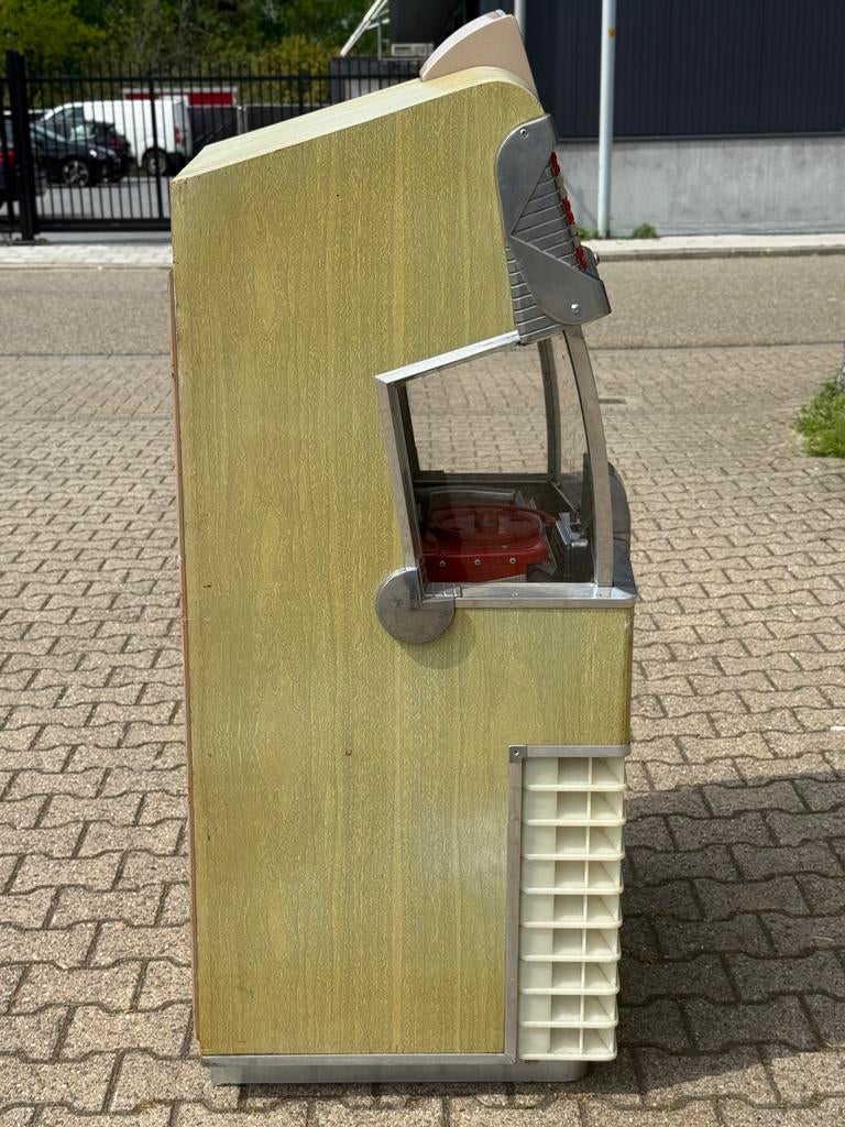 JUKEBOX : AMI model E-80, Verzamelen, Automaten | Jukeboxen, Ophalen, Ami, 1950 tot 1960, Zo goed als nieuw