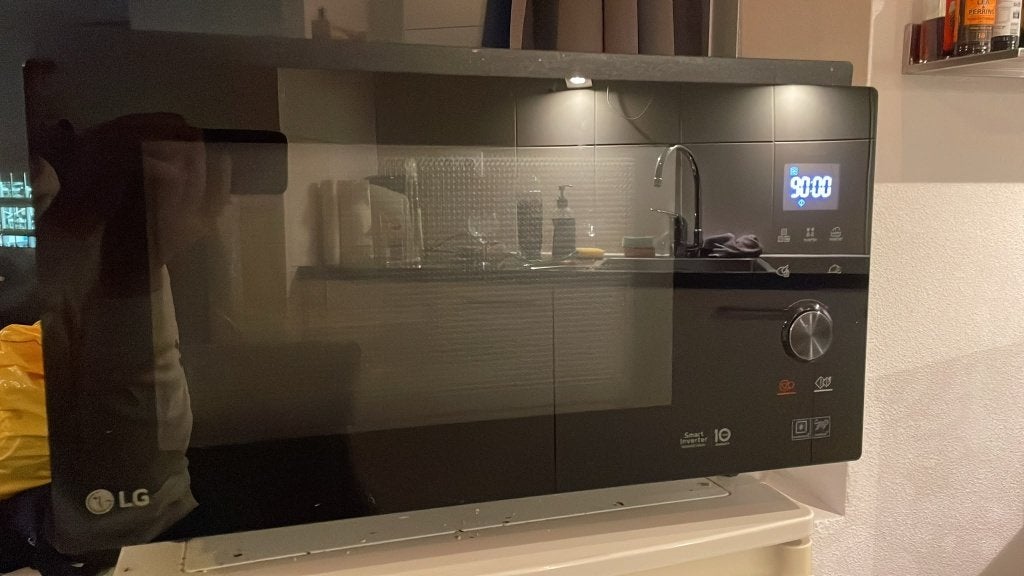 LG combi oven / magnetron, Ophalen, Minder dan 45 cm, Combi-oven, Draaiplateau