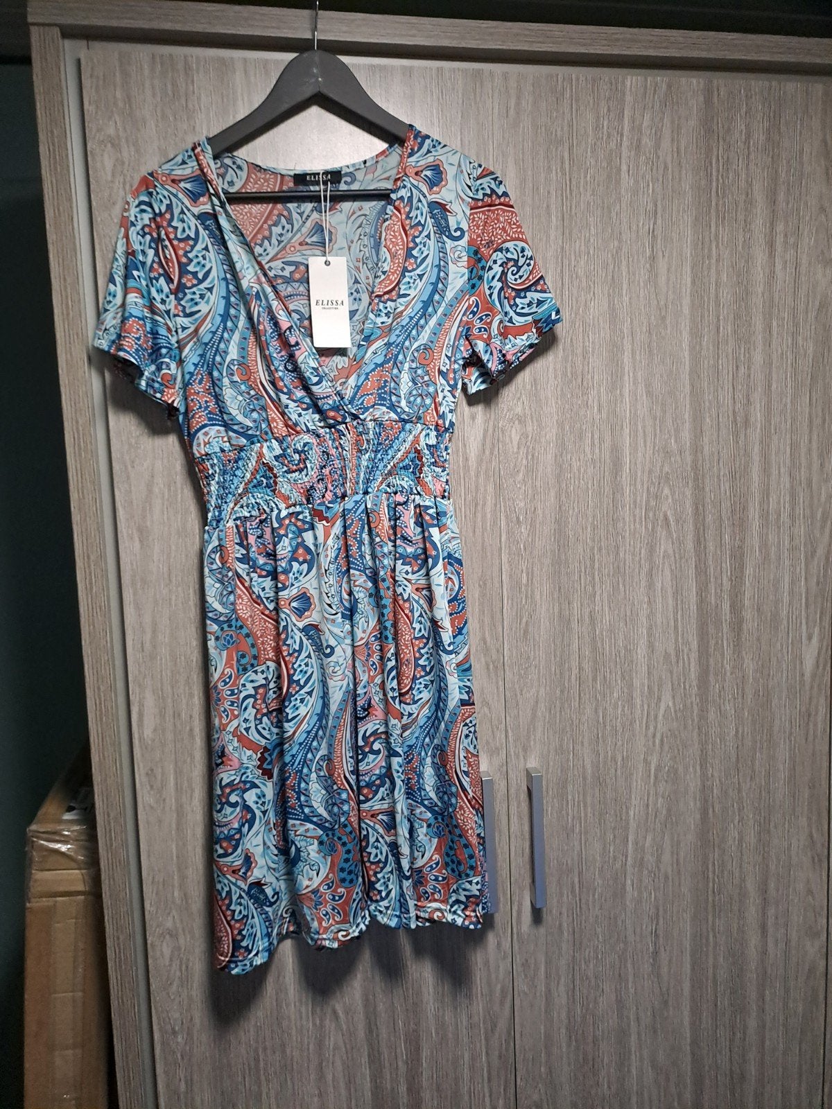 Jurk maat 44/46, Blauw, Maat 46/48 (XL) of groter, Nieuw, Ophalen of Verzenden