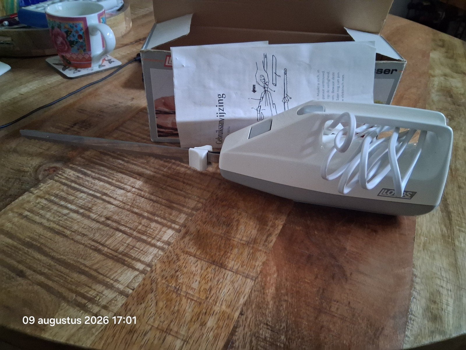 Elektrisch mes, Huis en Inrichting, Ophalen, Gebruikt