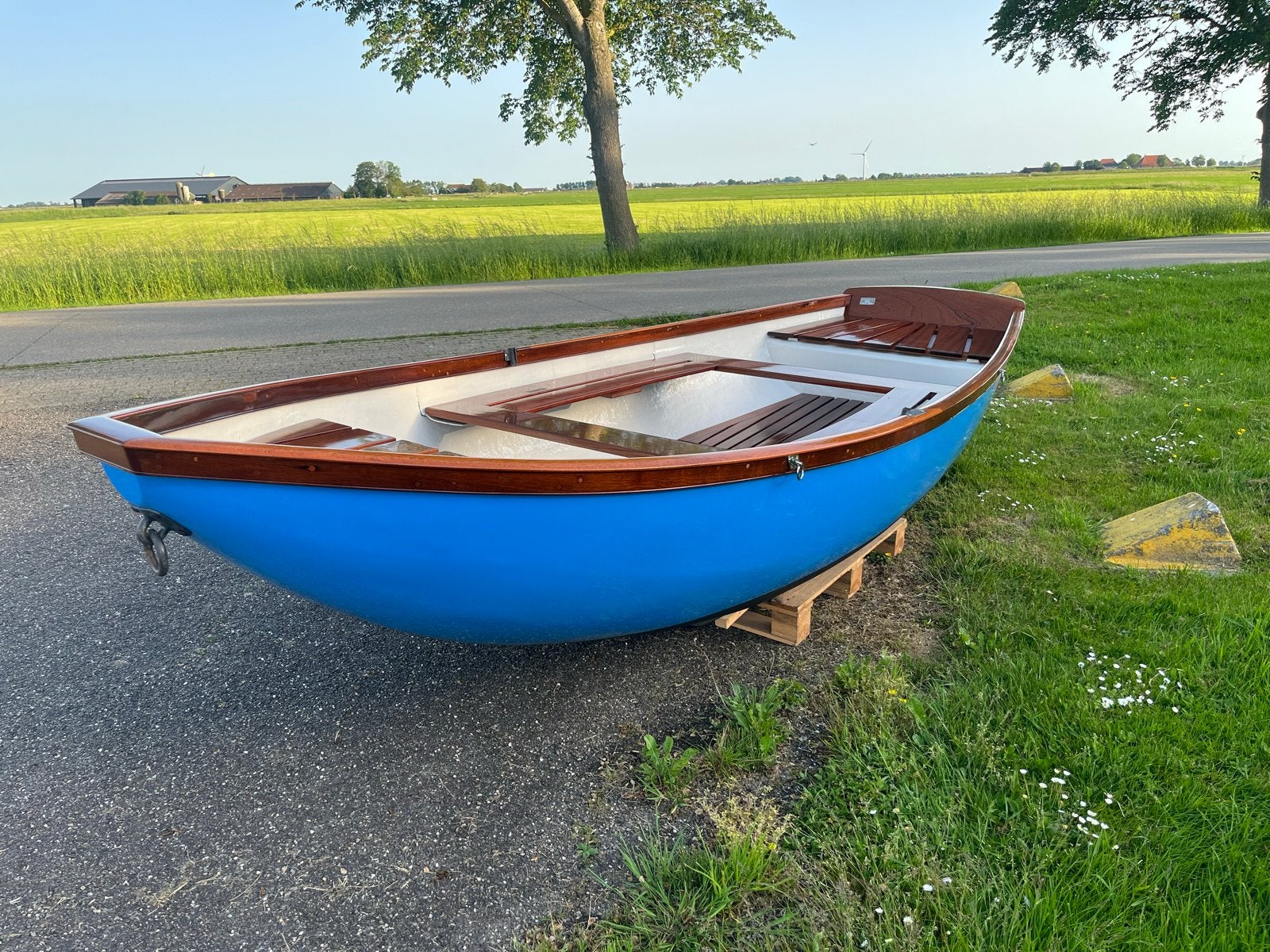als nieuw! Mulder en Rijke vlet, roeiboot, motorbootje, Ophalen, Zo goed als nieuw, Overige typen