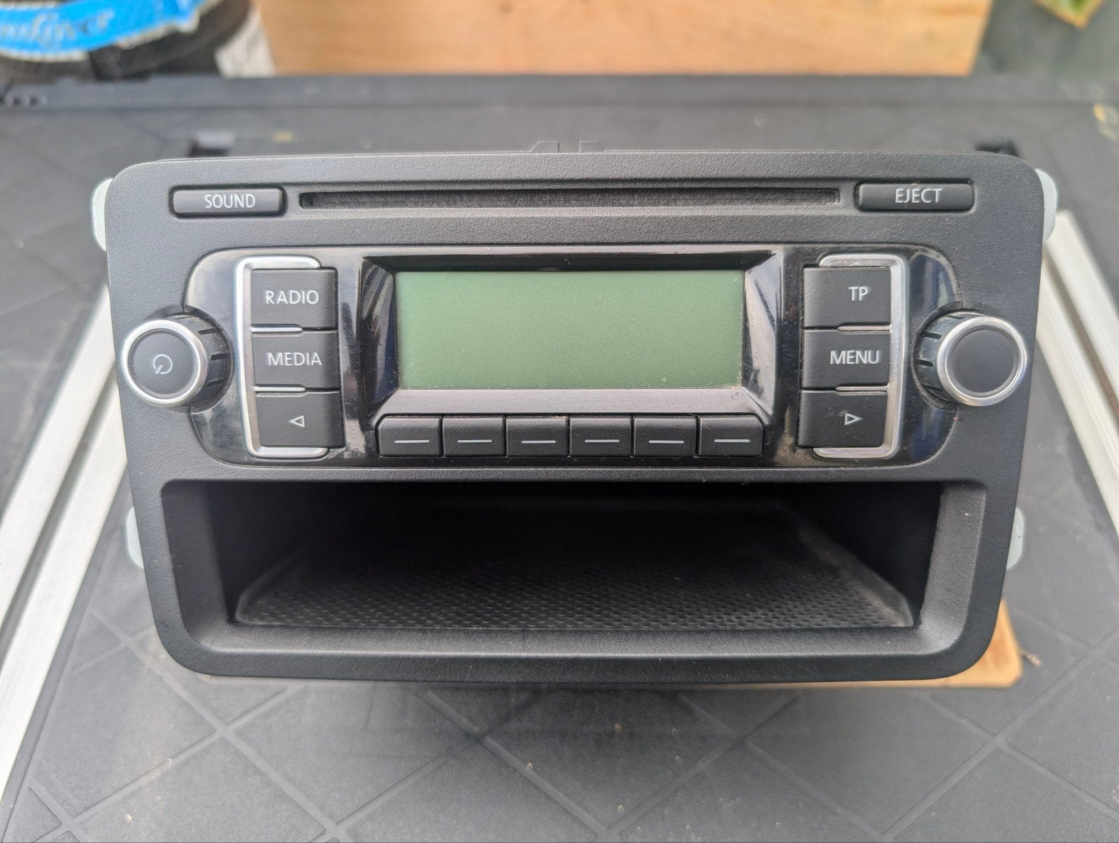 Volkswagen polo 6r orginele radio, Auto diversen, Autoradio's, Ophalen of Verzenden