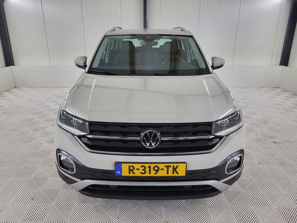 Volkswagen T-Cross 1.0 TSI Style Limited Edition Automaat, C, Auto's, Volkswagen, T-Cross, Gebruikt, Euro 6, Leder en Stof