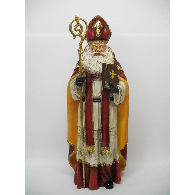 Sinterklaas beeld met staf – hoogte 70 cm, Diversen, Ophalen, HorecaBeelden, Nieuw, HorecaBeelden
