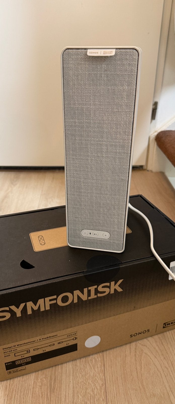 Sonos Symfonisk wit WiFi speaker in doos, Gebruikt, Ophalen of Verzenden, Sonos, WiFi