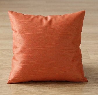 Luxe koraal kussenhoes 100% ruwe zijde 40x40 cm, Ophalen of Verzenden, Nieuw, Vierkant