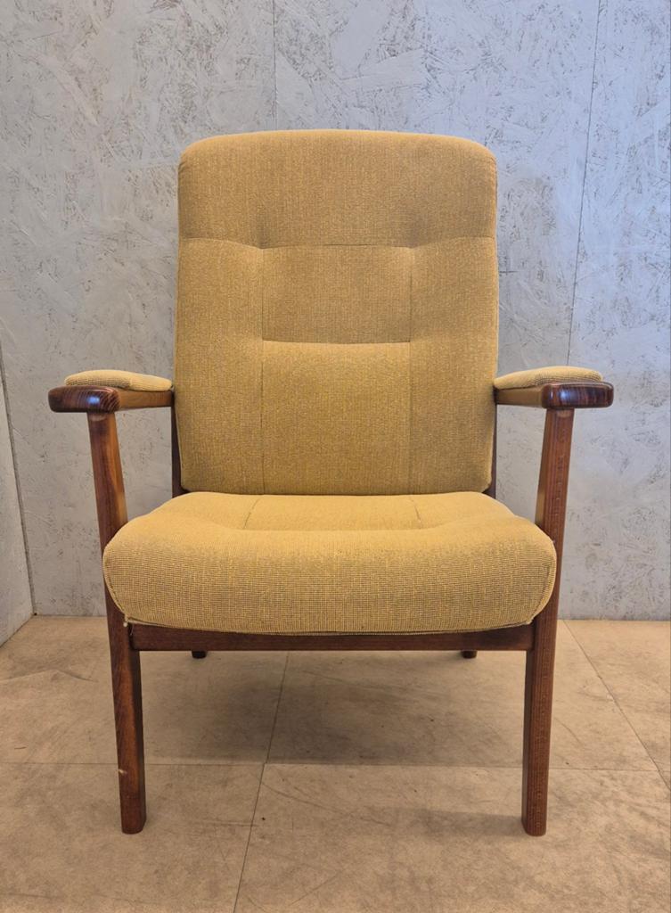 Deense Farstrup fauteuil, Scandinavisch design, '60/'70, Ophalen, Gebruikt, Minder dan 75 cm, Scandinavisch, mid-century